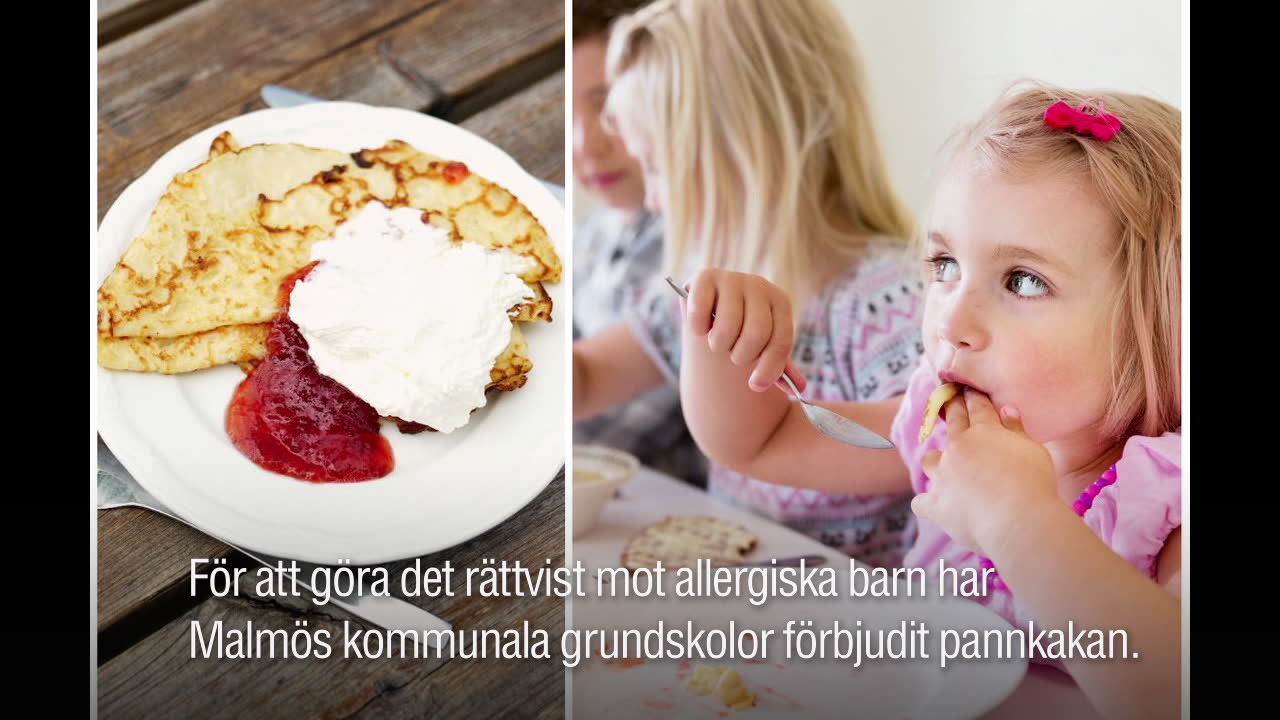 Malmö slutar servera pannkakor i grundskolan