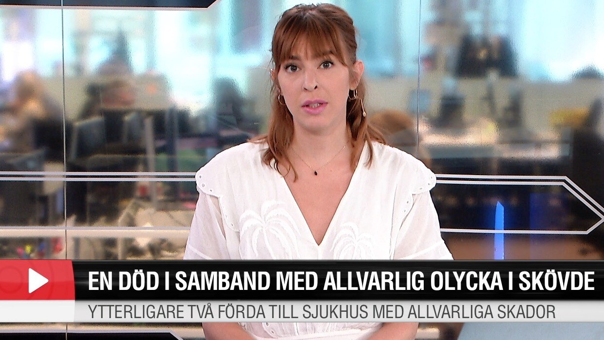 Äldre man död efter olycka – ytterligare två skadade - Aftonbladet TV