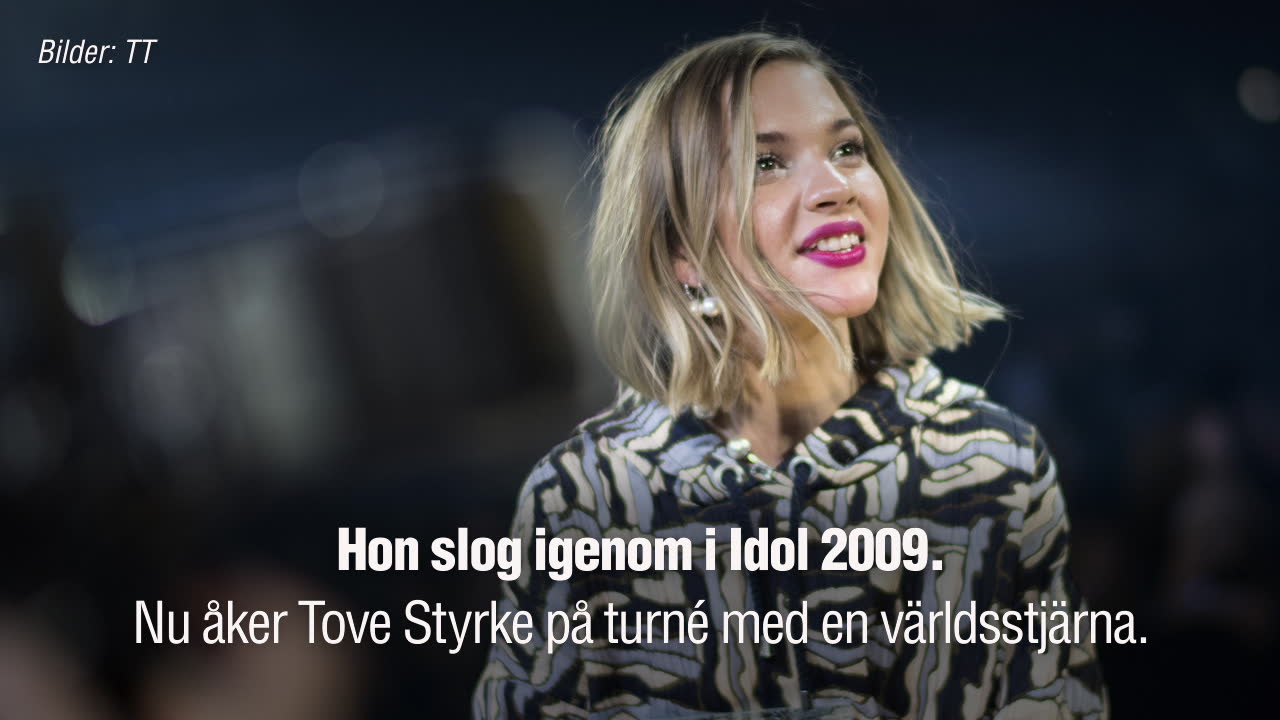 Tove Styrke åker på turné med Katy Perry