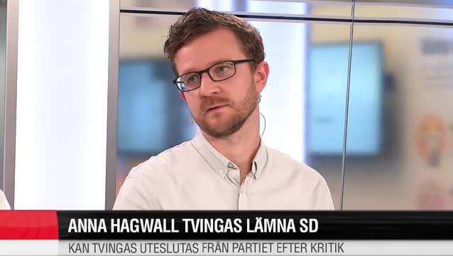 Anna Hagwall kan tvingas lämna SD