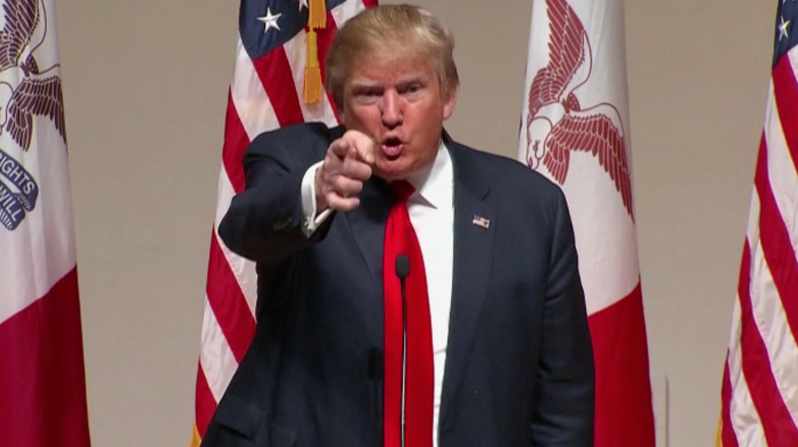 Donald Trump: ”Skulle kunna skjuta någon”