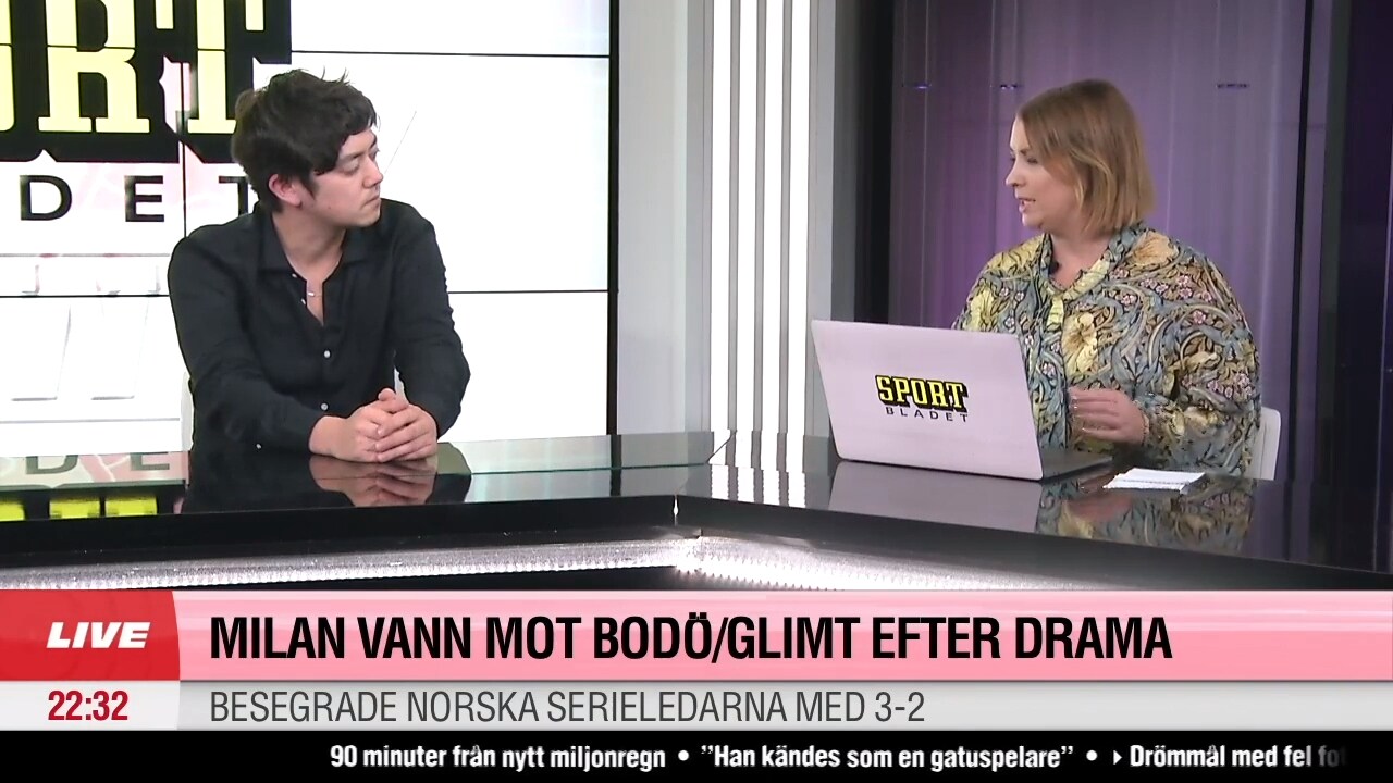 Eftersnack: Allt om EL-mötet mellan AC Milan och Bodö/Glimt