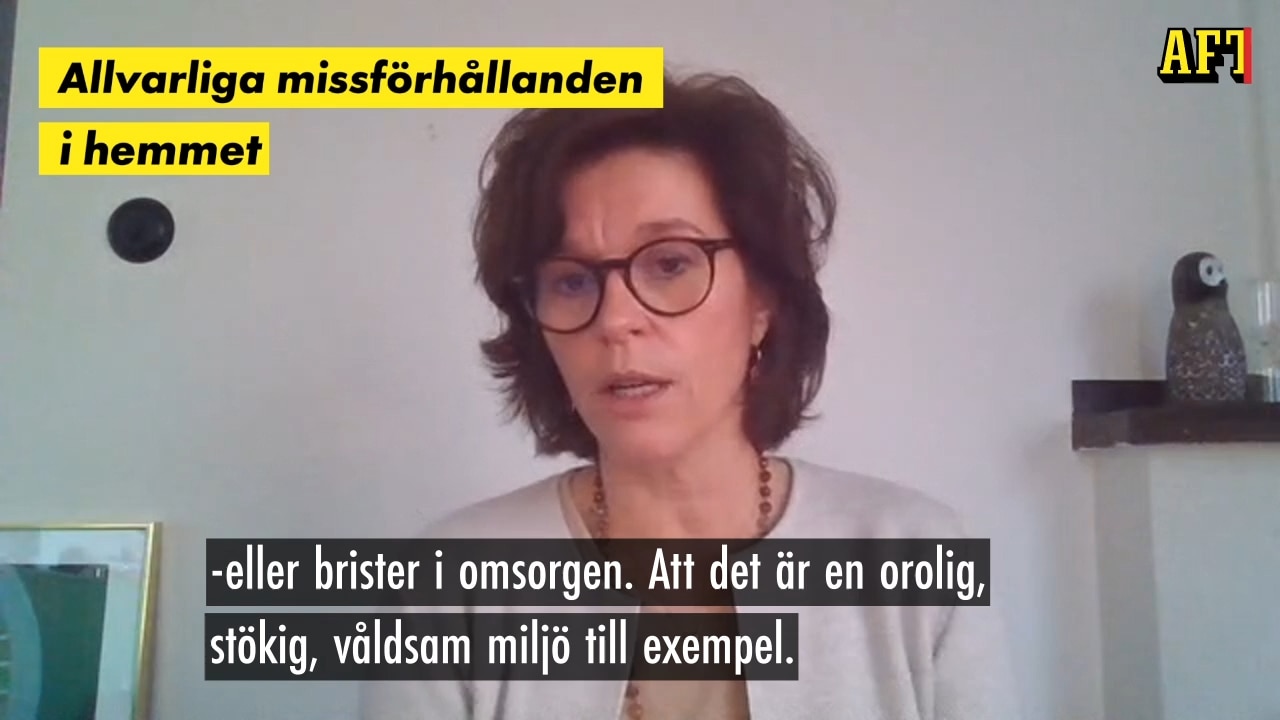 Då får ett barn omhändertas – det säger lagen