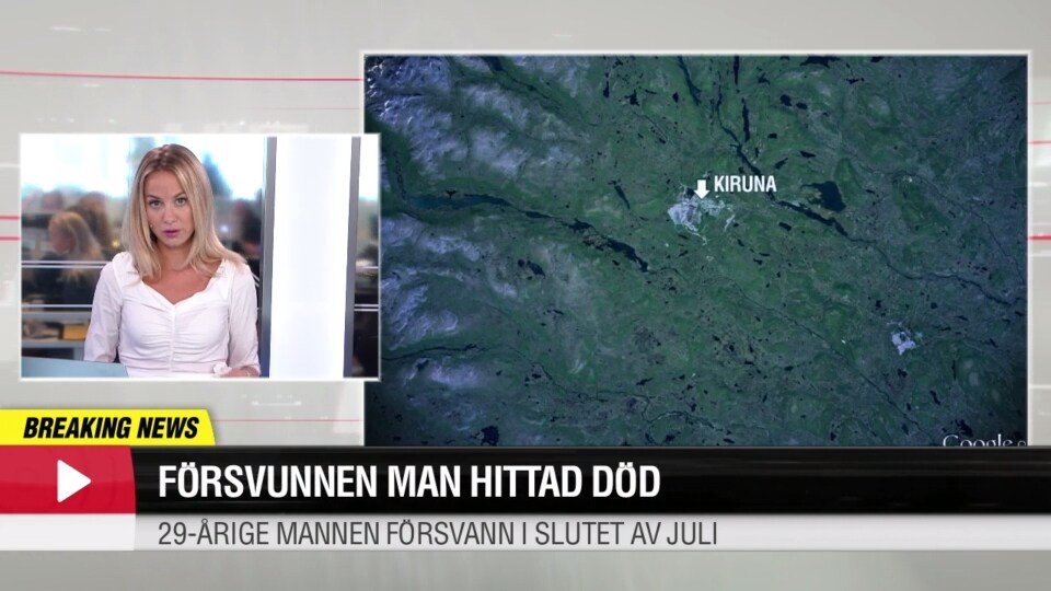 Försvunnen person hittad död