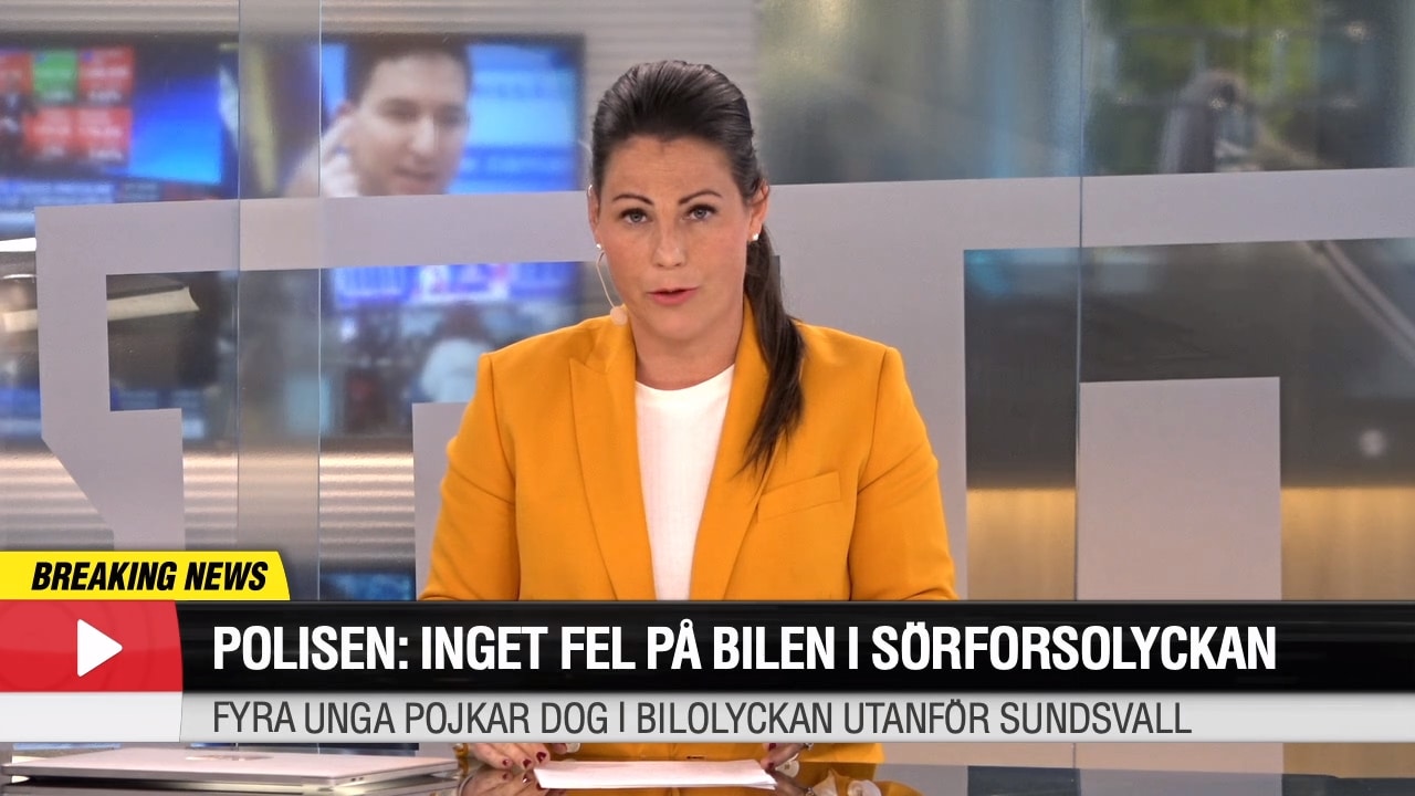 Polisen: Inget fel på bilen i Sörforsolyckan