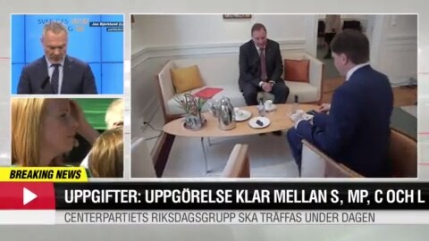 Uppgifter: Uppgörelse klar mellan S, MP, C och L