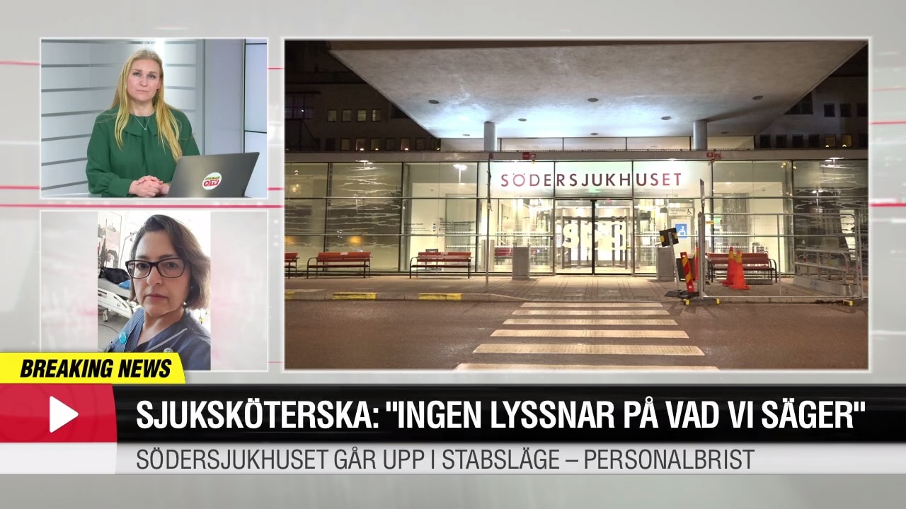 Södersjukhuset i stabsläge: ”Ingen lyssnar på oss”