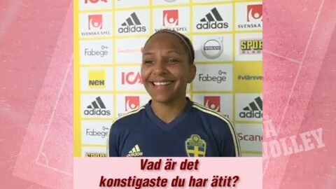 På volley med Janogy: ”Har ätit fiskhuvud”