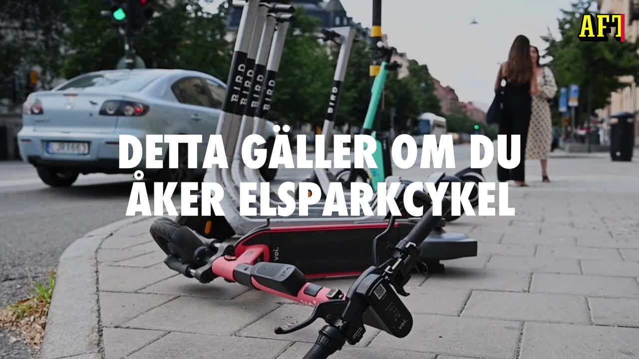 Lagar och regler för elsparkcyklar