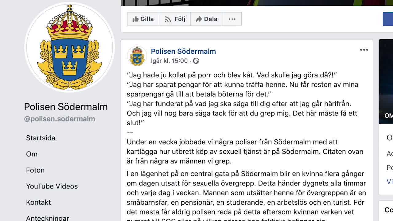 Stor räd mot sexköp på Södermalm - hör polisen om insatsen