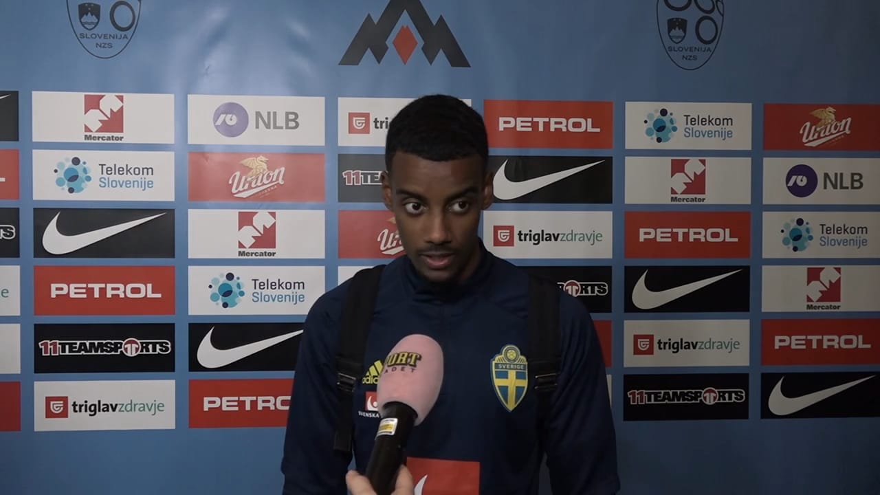 Alexander Isak: ”Inte min idé så…”