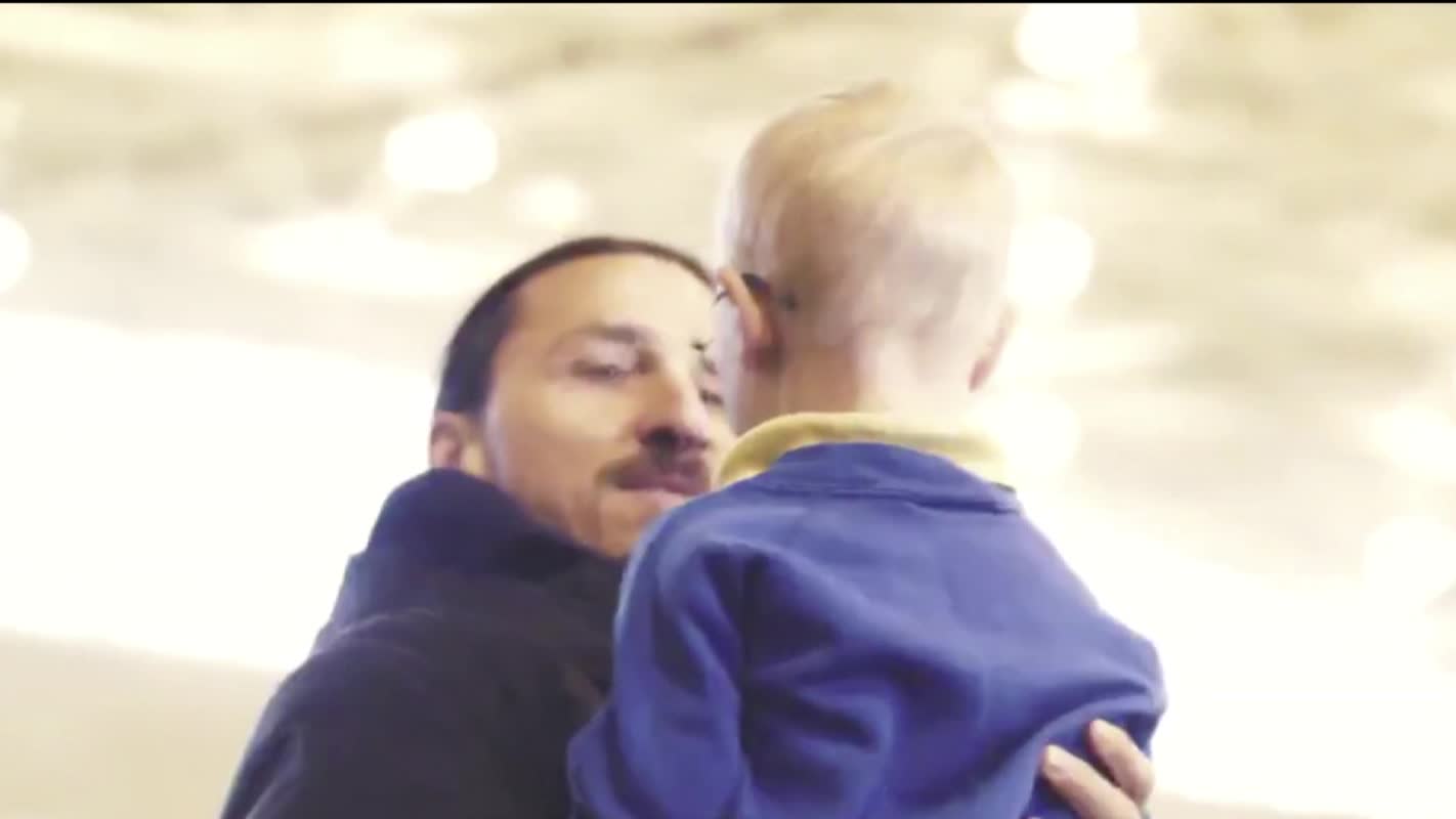 Zlatans fina gest: "De absolut älskade det"