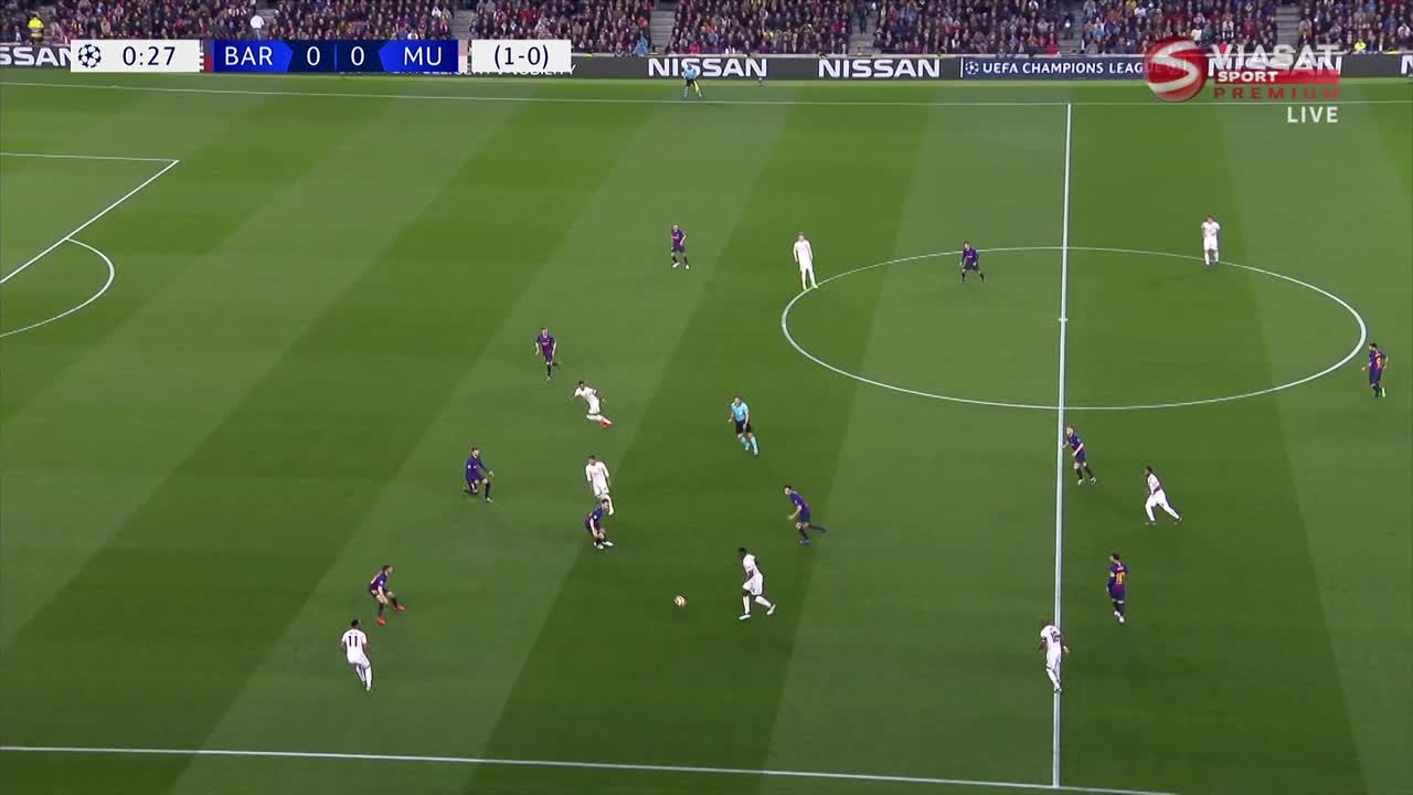 Messi tvåmålsskytt - United utslagna efter målvaktstavla