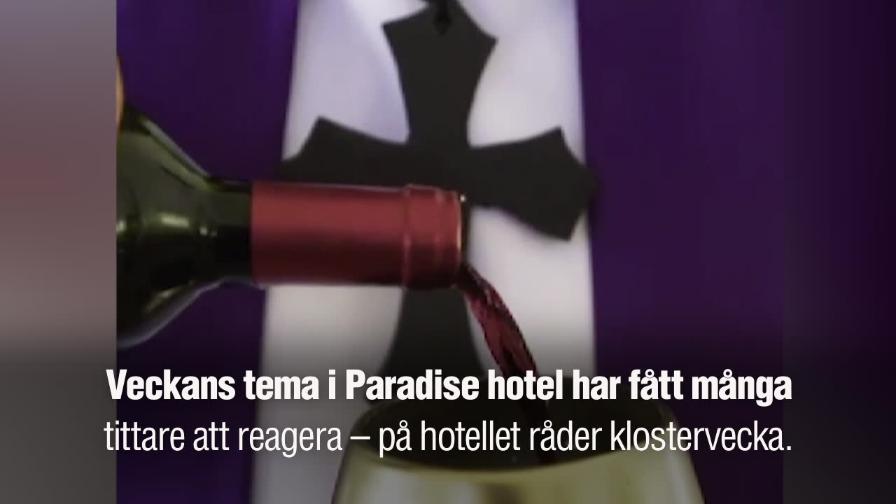 Här är avsnittet av "Paradise hotel" som får tittarna att rasa