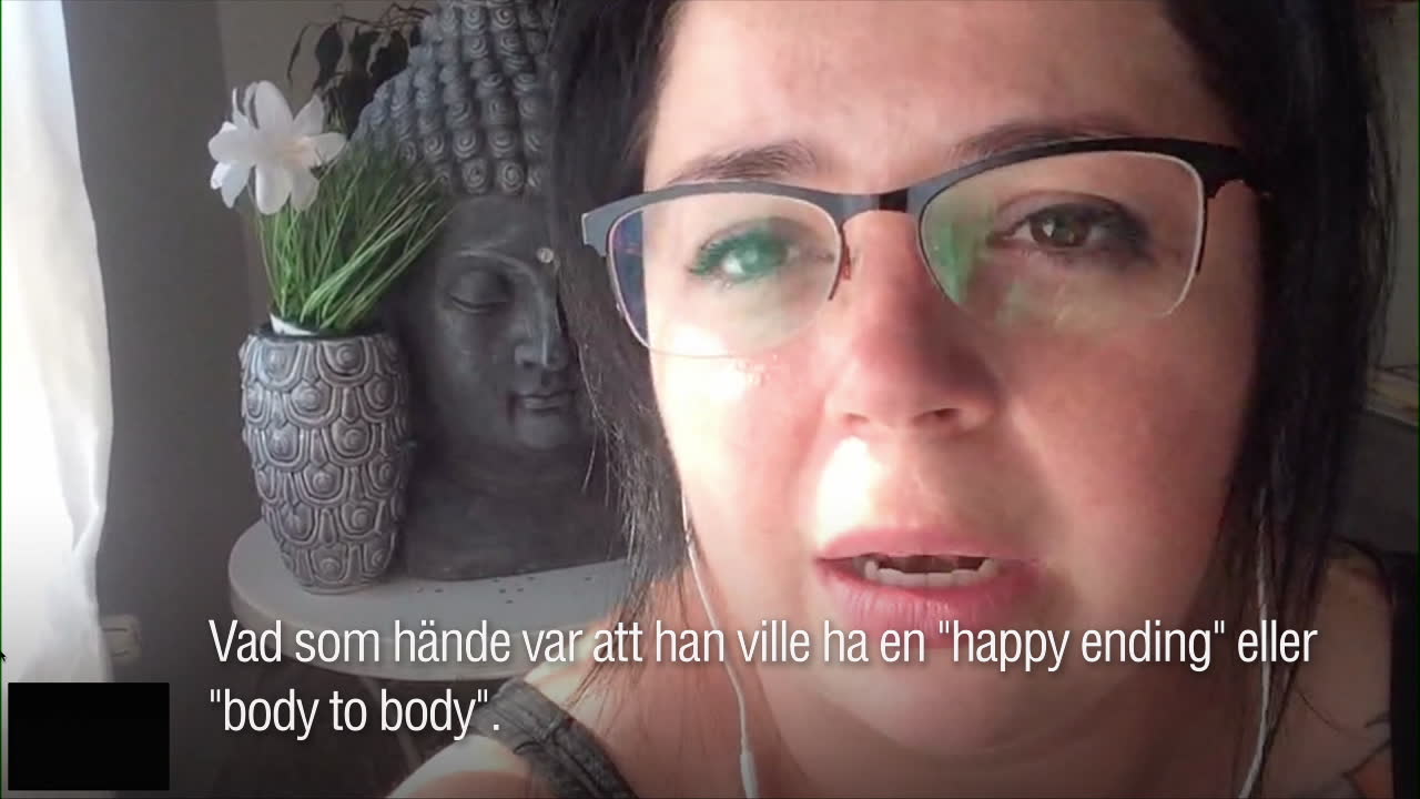 Alma får sexuella inviter – skriver till kundernas fruar