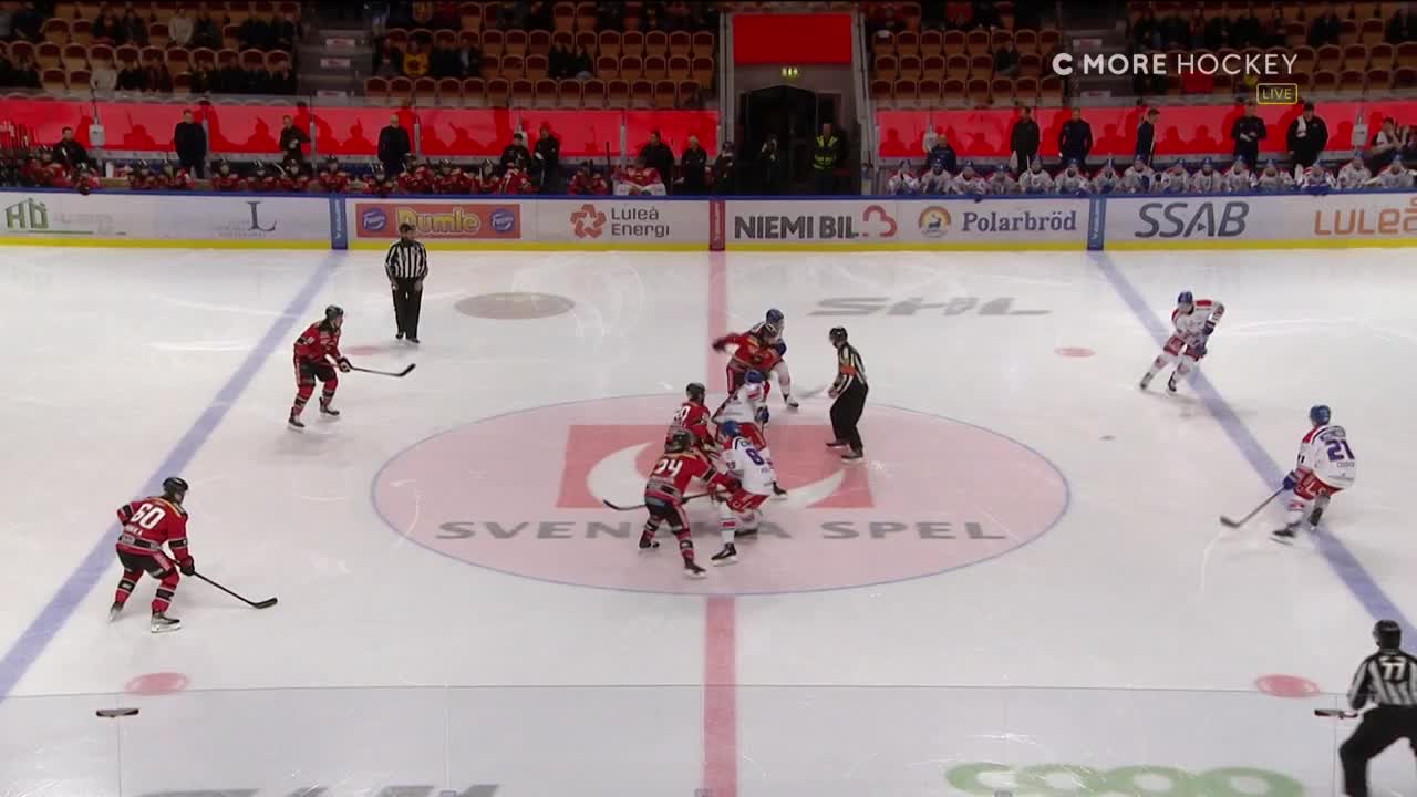 Luleå gör ett mål efter avblåsning – som godkänns