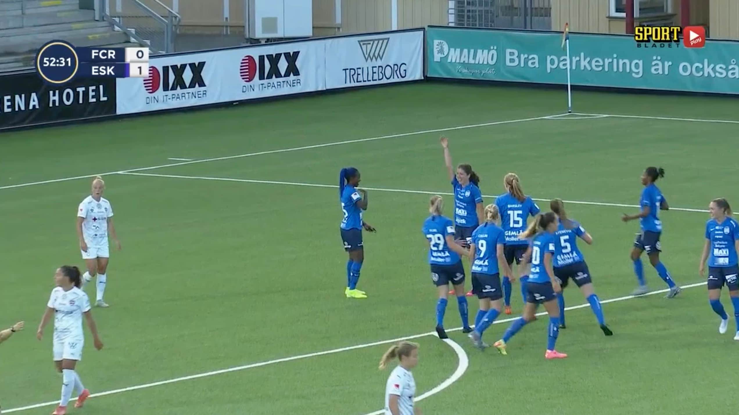 Eskilstuna sänkte guldfavoriten Rosengård