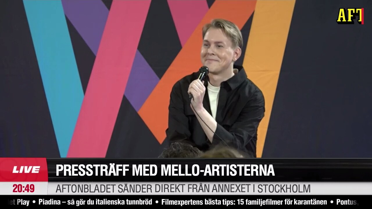 Emil Assergård får stöd från flickvännen och katten