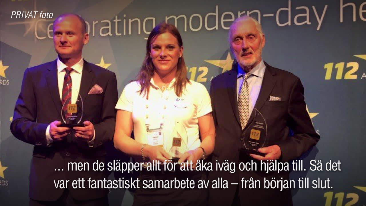 SOS-operatören Hannah hyllas för smarta idén