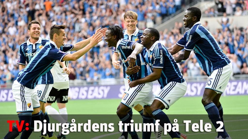 Säker seger för Djurgården