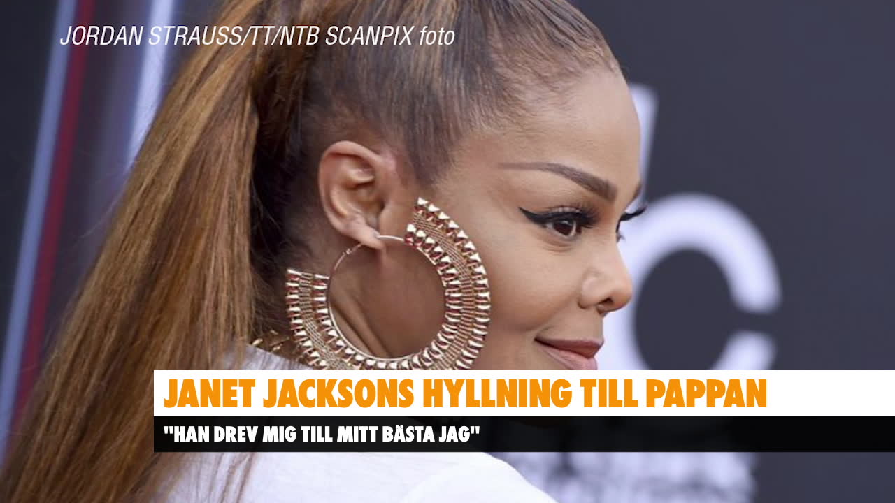 Janet Jacksons hyllning till pappan