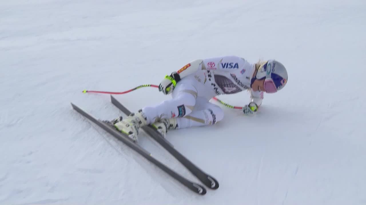 Vonn skadad i St Moritz