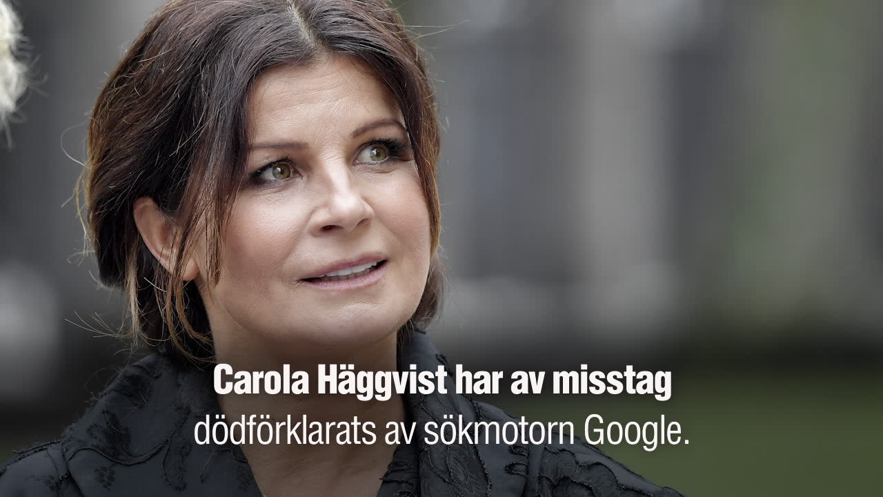 Carola ”dödförklarad” av Google