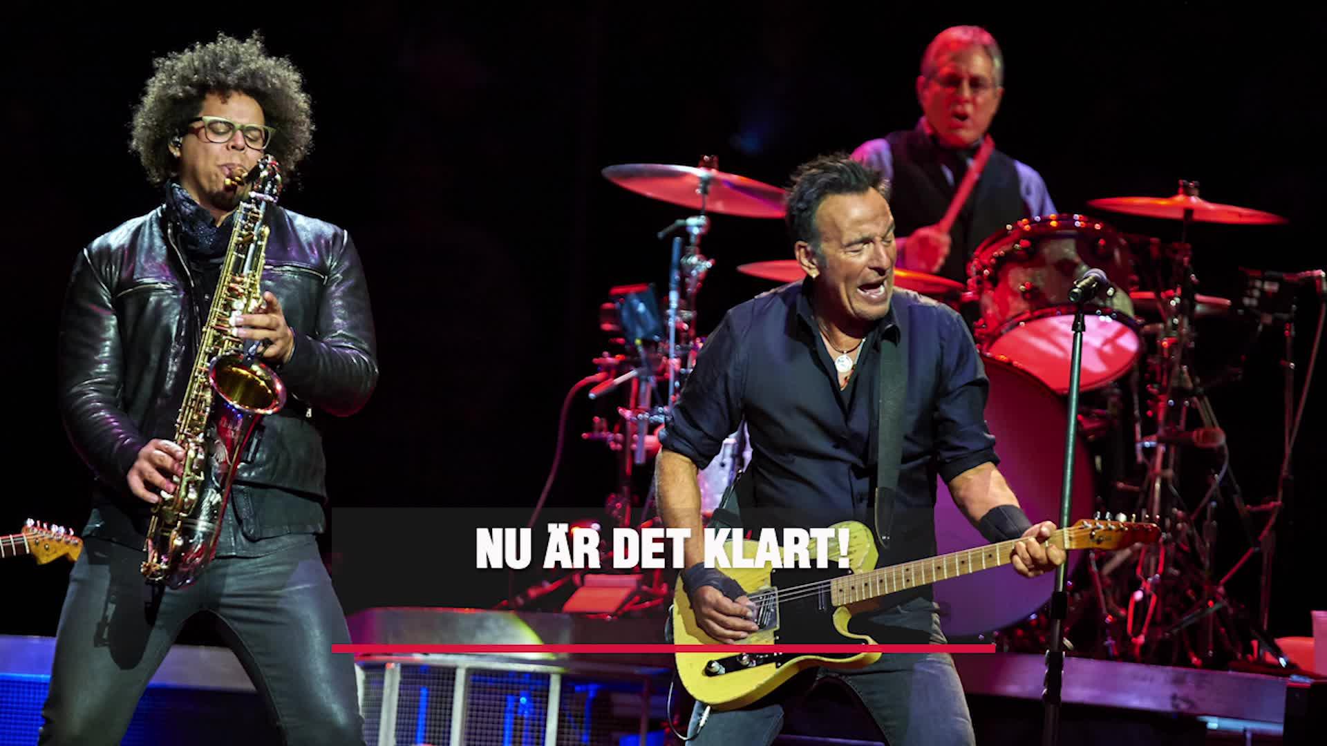 Klart för en tredje konsert med Springsteen