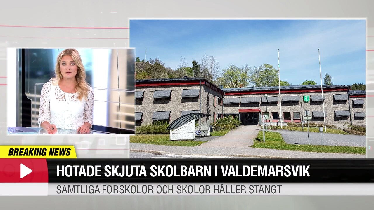 Hotade skjuta skolbarn i Valdemarsvik