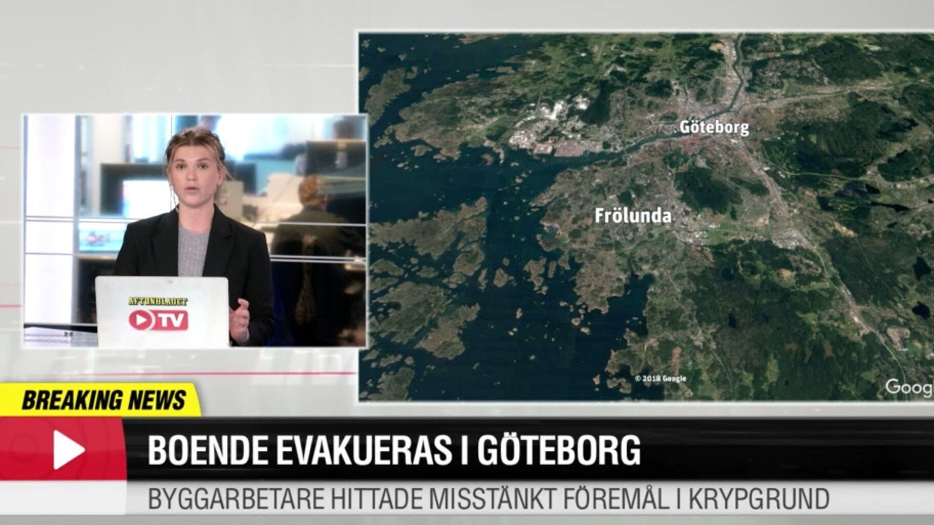 Boende evakueras efter fynd av misstänkt föremål