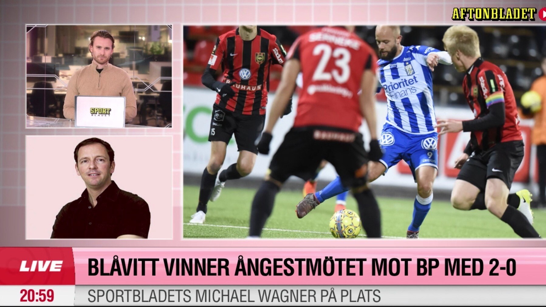 Wagner: "Man kan lägga en linjal mellan lagdelarna"