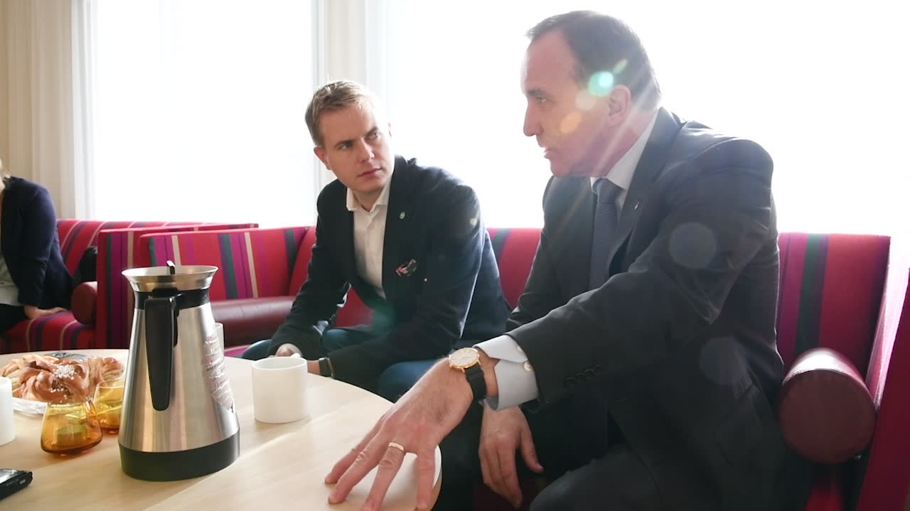 Löfven: Det är Kristersson som har problemet