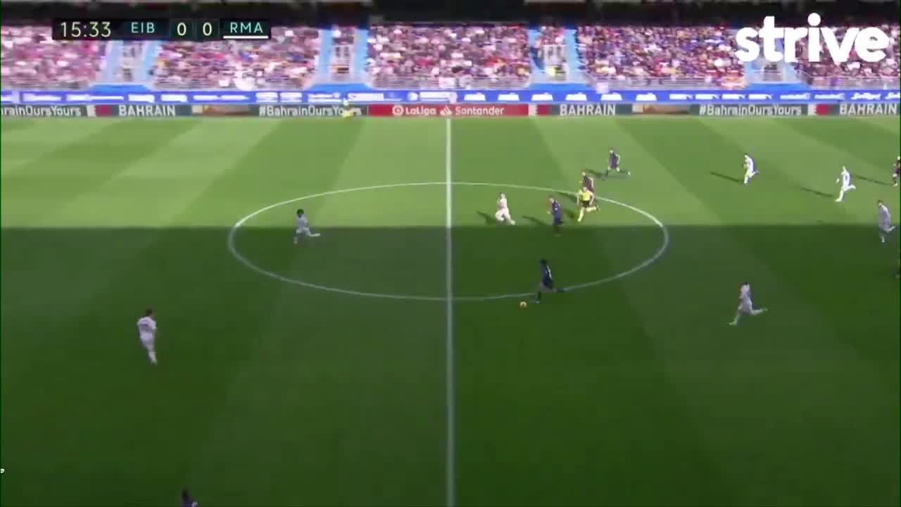 Real Madrid krossade av Eibar