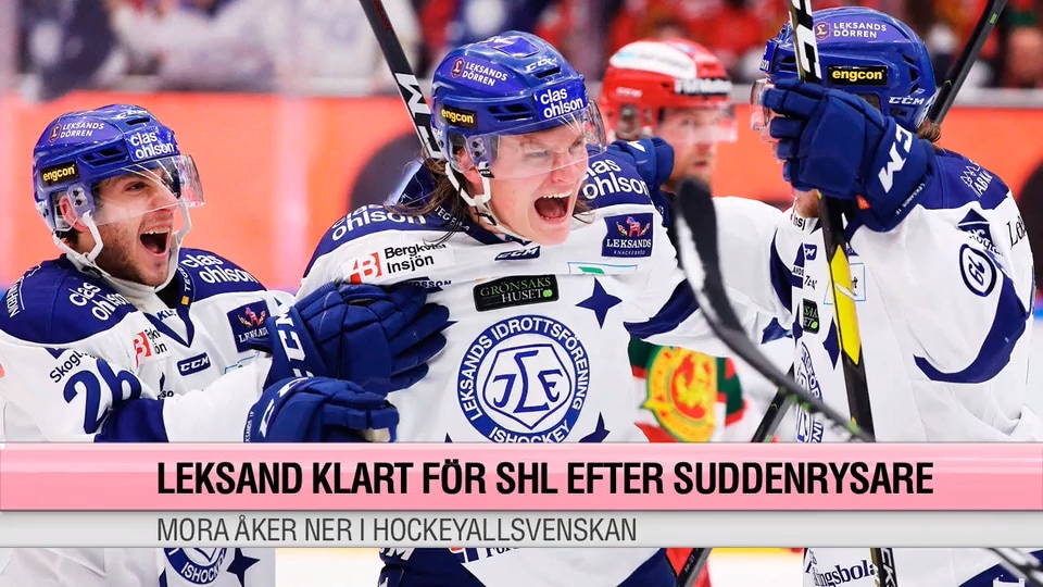 Leksand klart för SHL – avgör i sudden efter stor dramatik