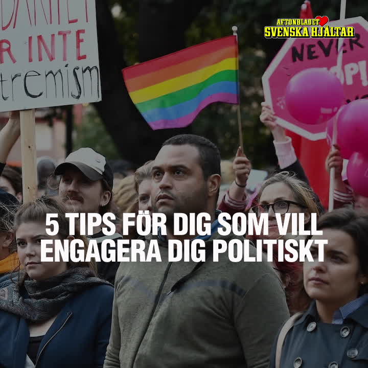 5 tips för dig som vill engagera dig politiskt