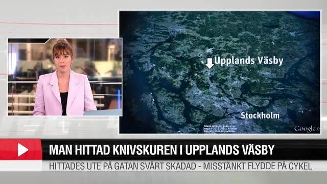 Man hittad knivskuren i Upplands väsby