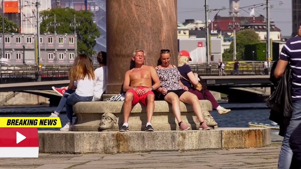 Nu drar värmeböljan in över Europa