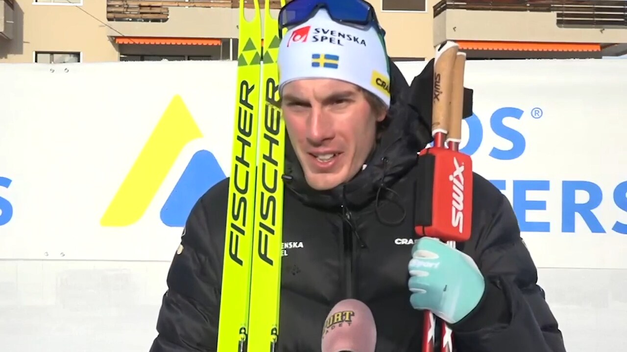 Häggström: "Visar att jag har bra fart"