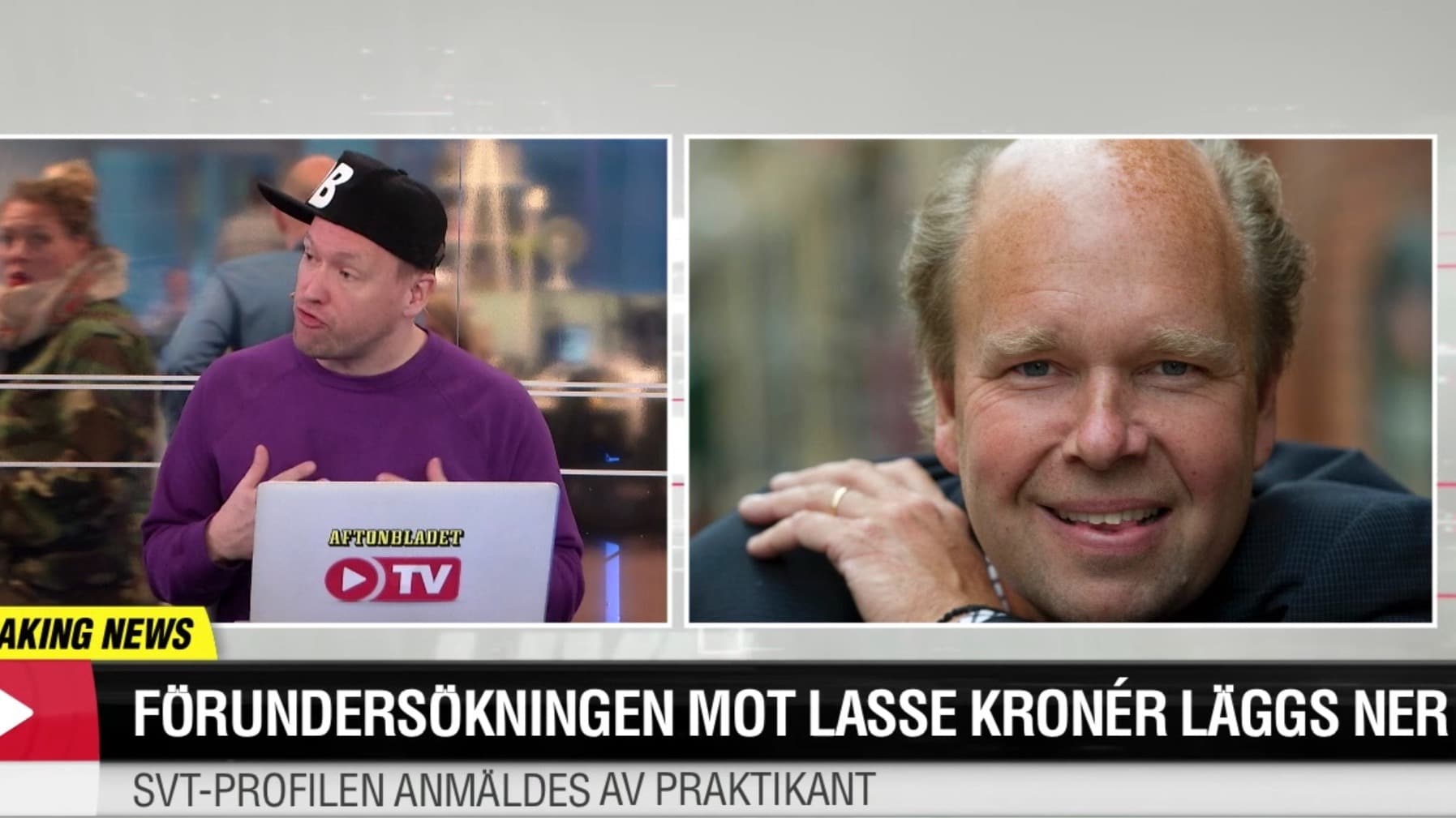Förundersökningen mot Lasse Kronér läggs ner