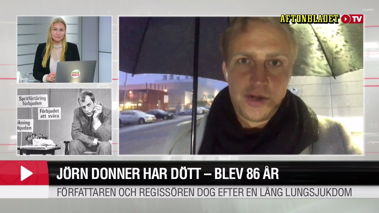 Jörn Donner har dött - blev 86 år