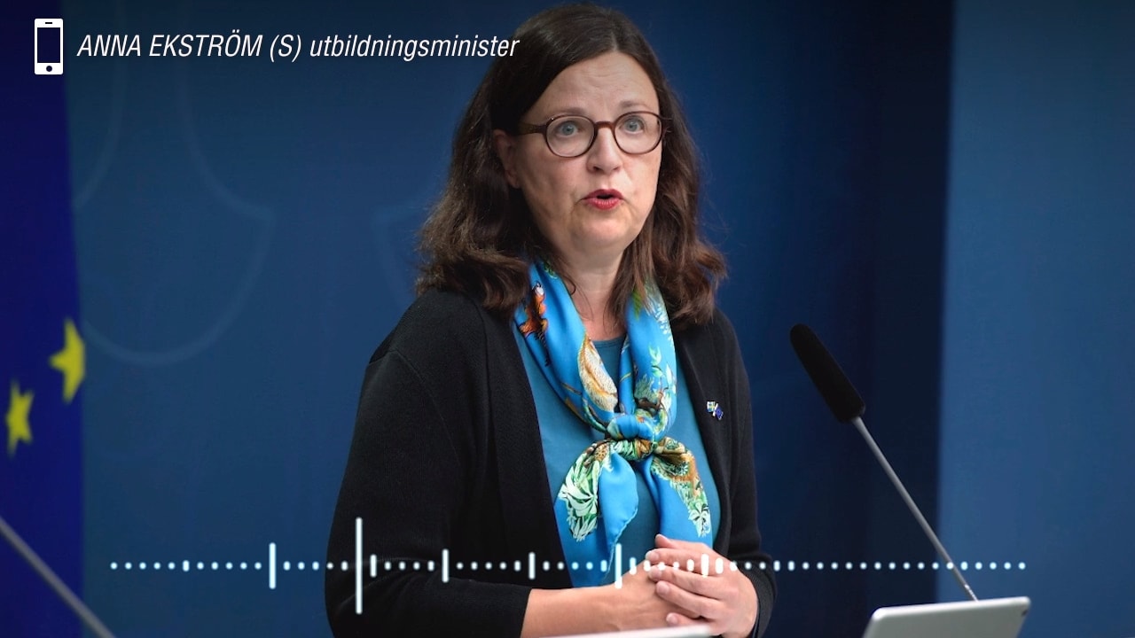 Anna Ekström (S): "Alla svenska skolor ska välkomna alla barn"