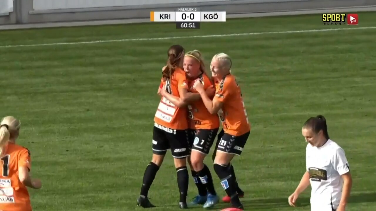 Totalt dominanta – men Göteborg föll mot KDFF