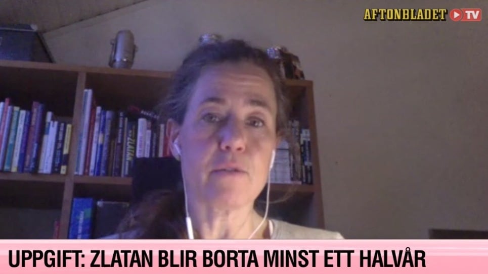 Zlatan Ibrahimovic skadade knät i Europa League-mötet med Anderlecht