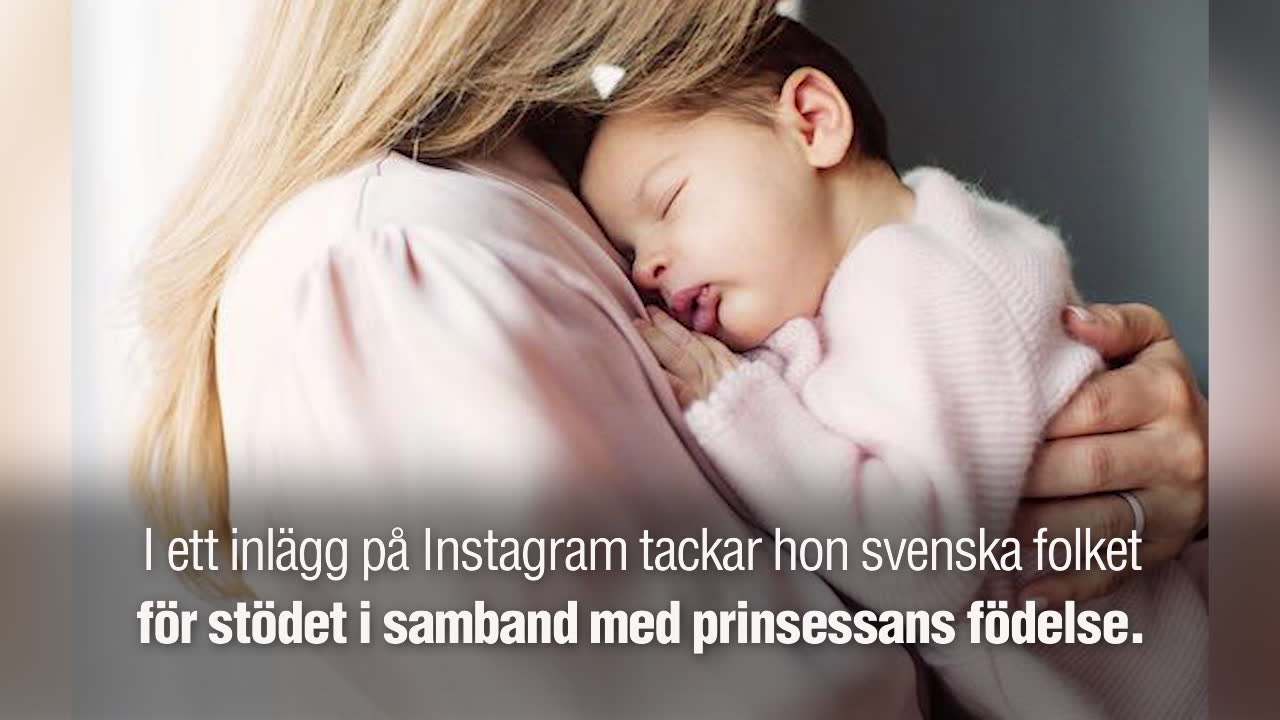 Nya söta bilderna på prinsessan Adrienne