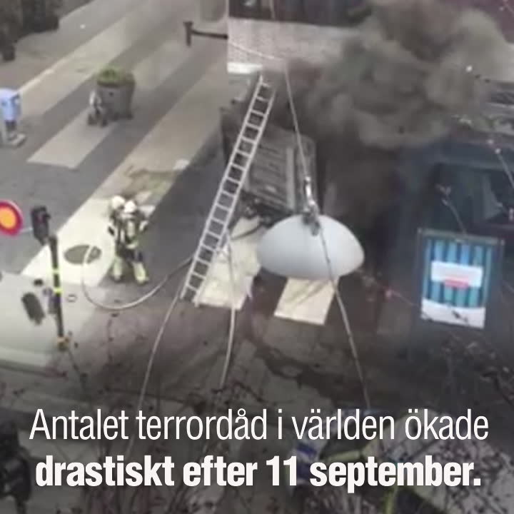 Så stor är risken att dö i ett terrordåd