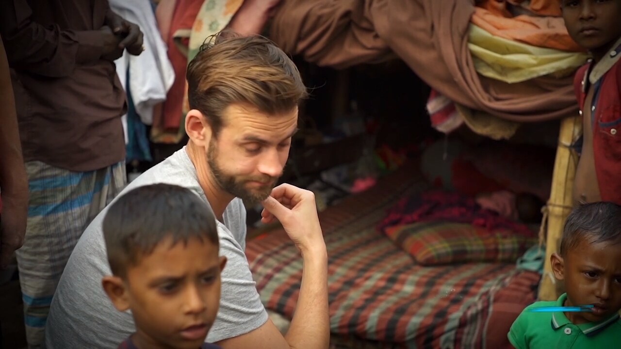 Pär Lernströms skakande möte med gatubarnen i Bangladesh