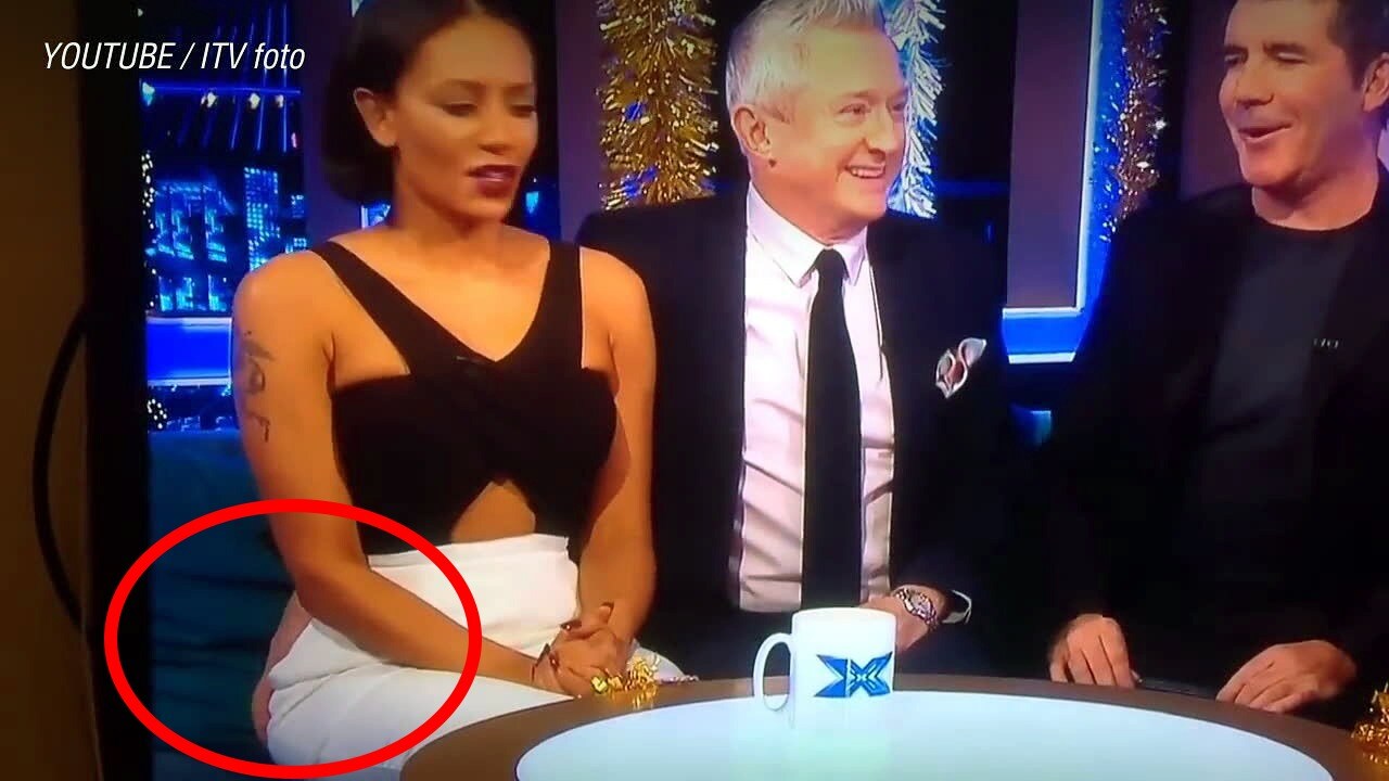 Här blir Spice Girls-stjärnan antastad i direktsändning