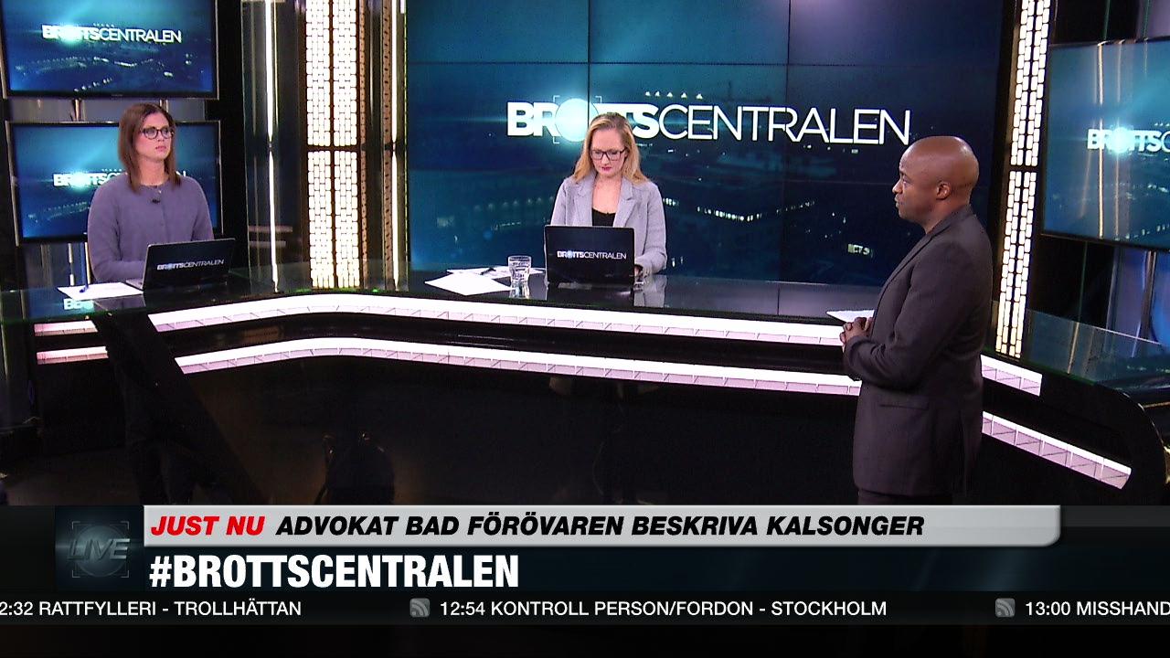 Advokaten bad förövaren beskriva sina kalsonger