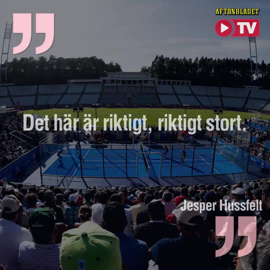 Världens bästa i padel kommer till Sverige