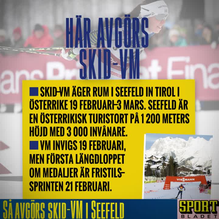 Guide inför skid-VM i Seefeld